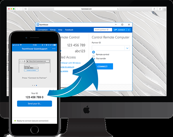 Скидка 10% на комплект TeamViewer Subscription + Support for mobile devices