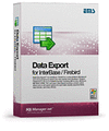 Программное обеспечение Data Export for InterBase/Firebird является мощным решением для быстрого экспорта данных InterBase/Firebird в любой из 20 доступных форматов, включая Microsoft Excel, Microsoft Word (RTF), HTML, XML, PDF, TXT, CSV, DBF, ODF и другие Data Export for InterBase/Firebird