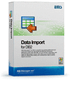 Программное обеспечение EMS Data Import for DB2 является мощным решением для быстрого импорта данных в таблицы DB2 из файлов Microsoft Excel 97-2007, Microsoft Access, DBF, XML, TXT, CSV, Microsoft Word 2007, RTF, ODF и HTML EMS Data Import for DB2